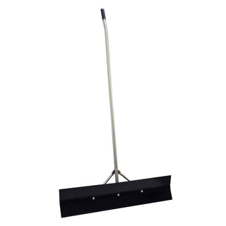 Stainless Steel Handle Scraper with Poly Blade 36"