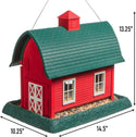 Wild Bird Feeder Barn : Holds 8lbs