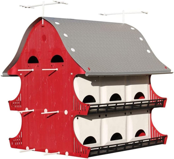 S & K Purple Martin Barn Style House 16 Room