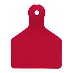 Z-Tag Stockman Calf Medium 2 Piece Tags 25ct: Red
