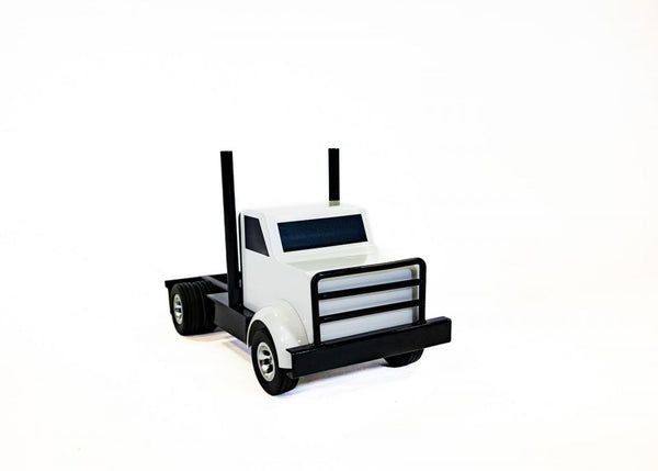 Little Buster Toy Semi Truck White