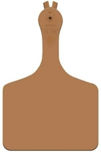 Allflex Global ATAG Feedlot Blank Brown : 50ct