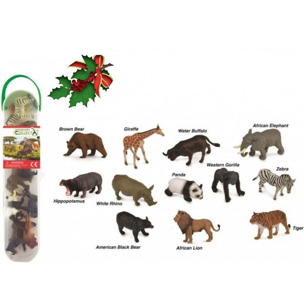 Breyer CollectA Box of Mini Wild Animals : 12ct