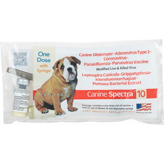 Canine Spectra 10 with Syringe: 25 x 1 Dose