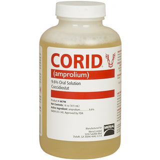 Corid 9.6% Oral Solution : 16oz