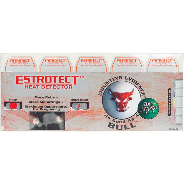 Estrotect Breeding Indicators - Red/orange : 50ct