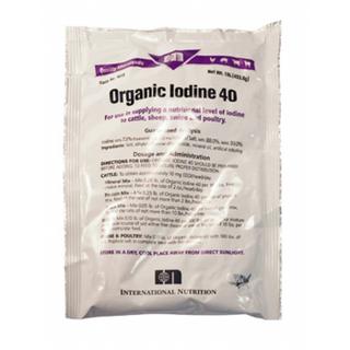 Organic Iodine 40 Grain : 1lb