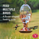 Perky Pet Hummingbird Looking Glass Feeder : 32oz