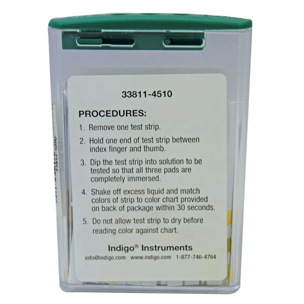 Indigo Test Strips: 100ct