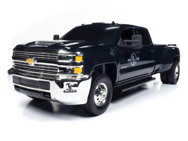 Big Country Toys Chevy Dually Silverado : Black