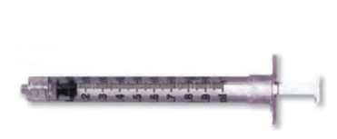 Becton Dickinson 1ml Luerlock Disposable Syringes : 100ct
