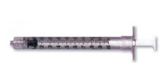 Becton Dickinson 1ml Luerlock Disposable Syringes : 100ct