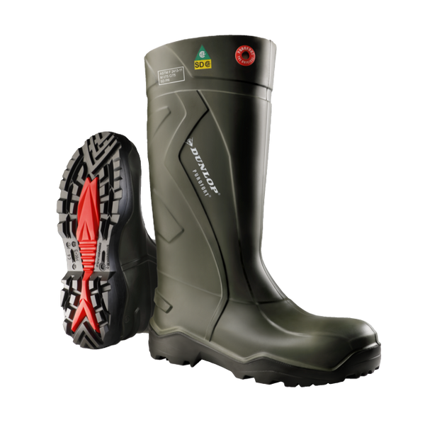 Dunlop Purofort and Full Safety Boots Size 9