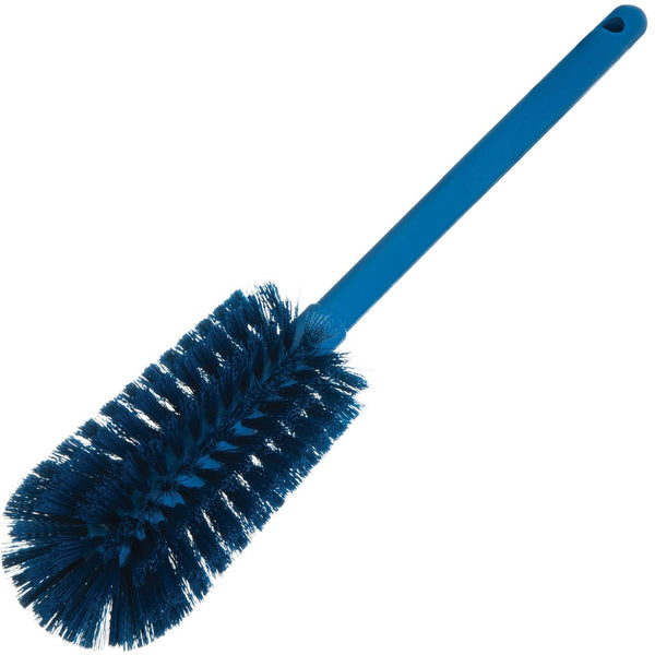 Bottle Brush with Blue Bristles & Plastic Handle : 16