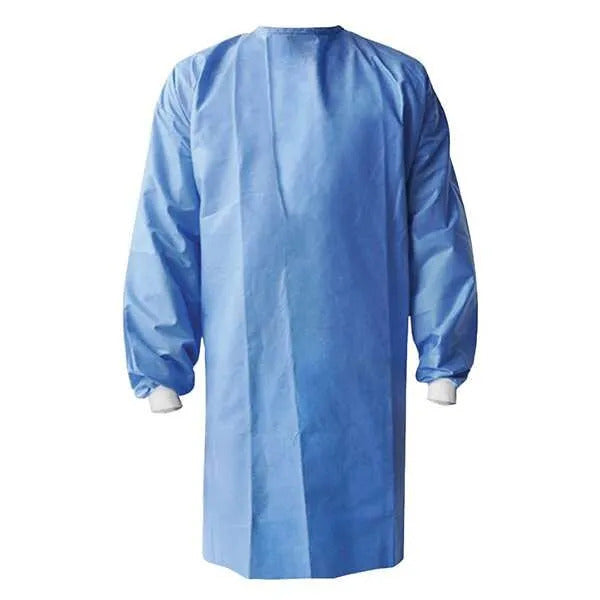 Surgery Sterile Disposable Blue Gown J0738 : Large