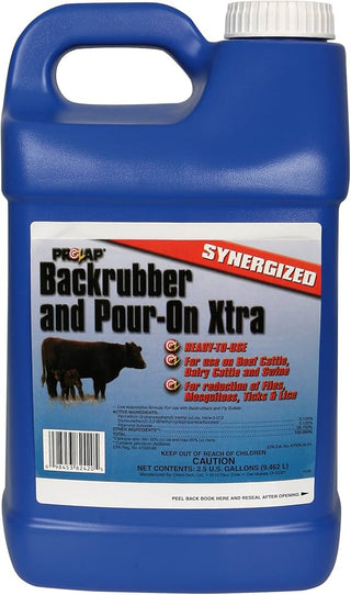 Prozap Backrubber & Pour On Xtra Synergized : 2.5 Gal