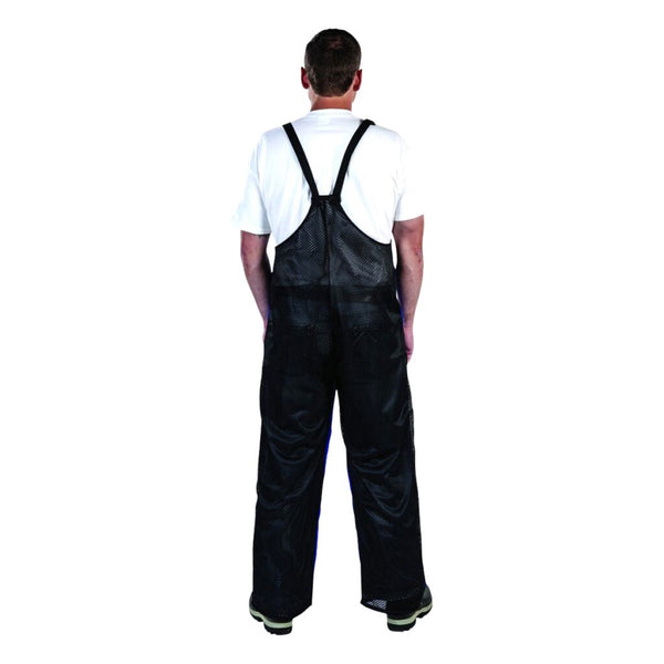 Udder Tech Waterproof Bibbed Black Overalls :Regular XL