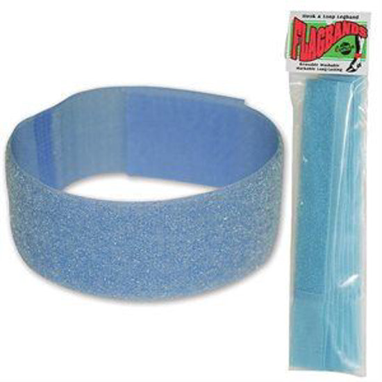 Velco Legbands 10ct: Light Blue