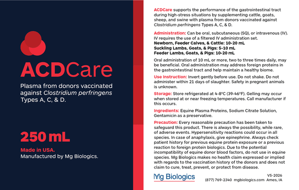 ACD Care CL. Perfringens Types A C D : 250ml