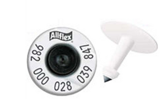 Allflex Global HDX Ultra EID Tamperproof White Tags : 1000ct