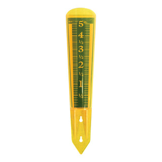 Rain Gauge Amber : 5 inches