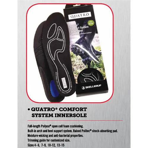 Quatro Insole: Size 10