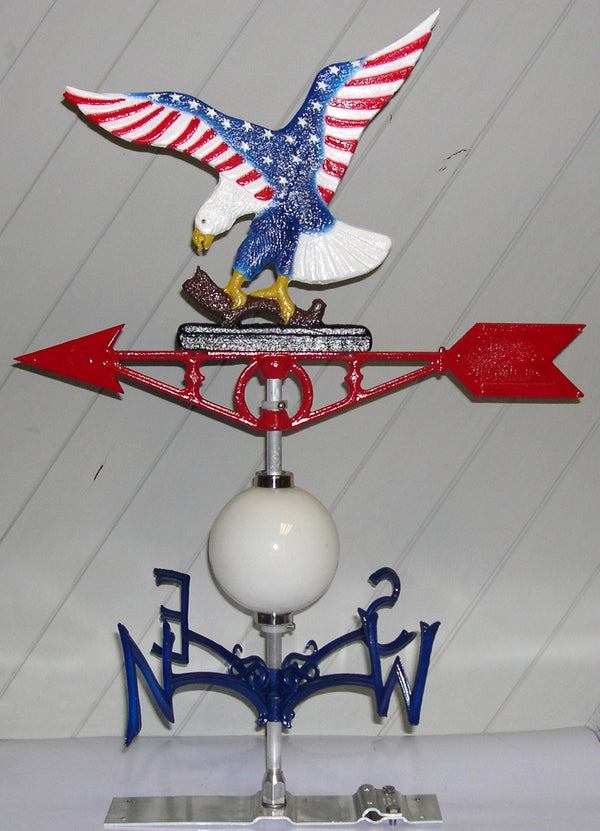 Weathervane - Eagle Patriot  #518P