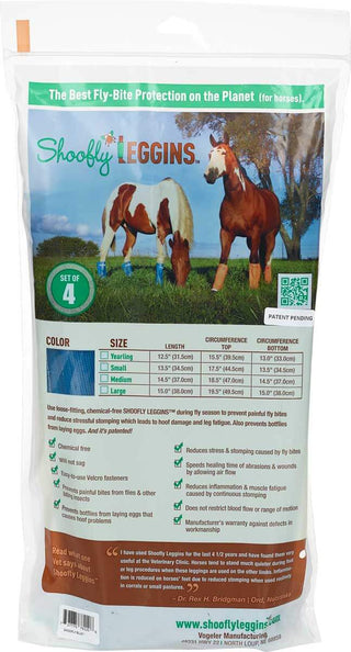 Shoofly Leggins Blue Small 4ct