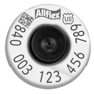 Allflex Global 840 HDX EID White Tags : 1000ct