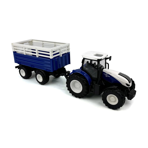 Big Country Toys R/C Tractor with Hay Trailer