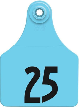 Allflex Blue Global Large Numbered Tags176-200 : Pack of 25