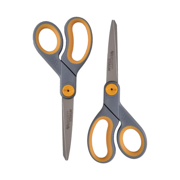 Wescott Titanium Scissors 8 inches : 2ct