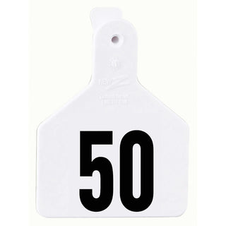 Z Tag Pink No Snag Calf ID Tag - Numbered 26 - 50 : Pack of 25
