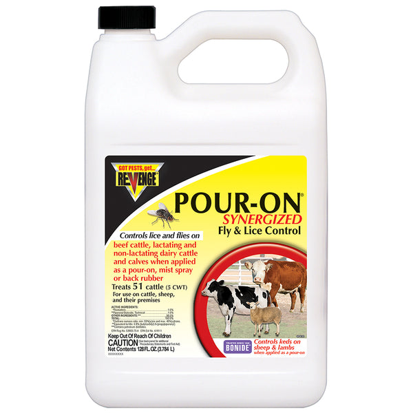 Bonide Revenge Pour On Fly Control Liquid : Gal