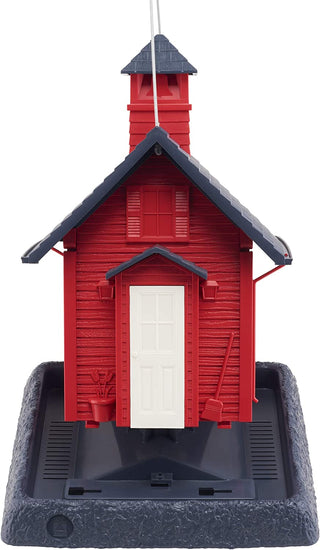 Wild Bird Feeder Small School House : Holds 5lbs