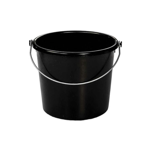 Calf-Tel Black Pail with Handle : 8.5qt