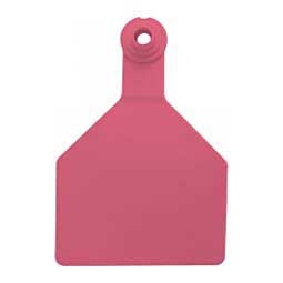 Z-Tag Stockman Cow Large 2 Piece Tags 25ct: Pink