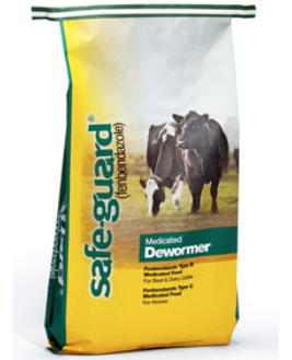 Safe-Guard Cattle 1.96% Pellets : 50lb