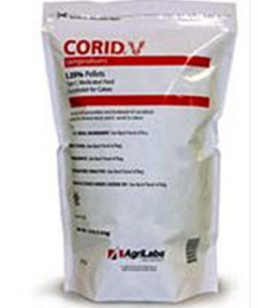 Corid 1.25% Pellet Type C Medicated Feed : 10lb