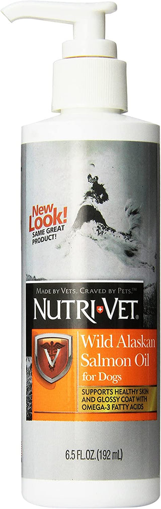 Nutri-Vet Wild Alaskan Salmon Oil : 6.5oz