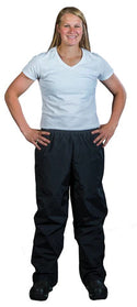 Udder Tech Straight Leg Black Waterproof Pants : Large