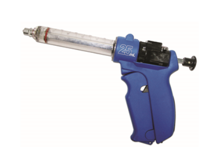 NJ Phillips Semi Automatic 25ml Plastic Repeater Syringe