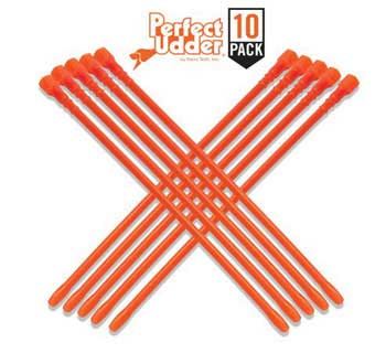 Dairy Tech Perfect Udder Narrow Orange Esophageal Tubes : 10ct