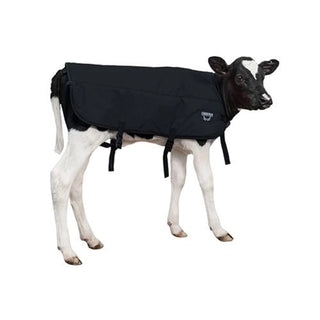 Udder Tech Double Insulated Calf Blanket Jacket Black : Medium