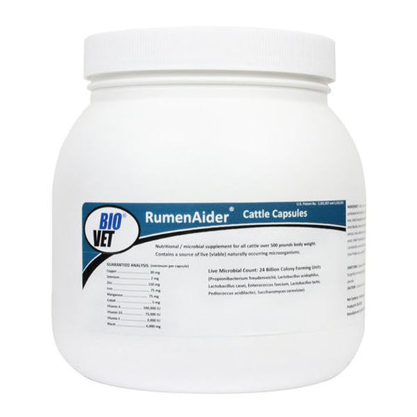 Rumenaider Cattle Capsules : 40ct