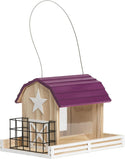 Perky Pet Wild Bird Feeder Wooden Barn : Holds 2lb