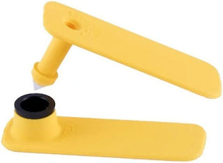 Y-Tex Sheep Star Blank Yellow 2 Piece Tags : 25ct