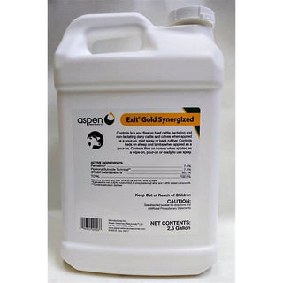 Aspen Exit Gold Synergized Pour On : 2.5Gal