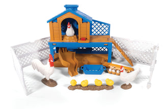 Big Country Toys Chicken Coop Playset: 11 Piece