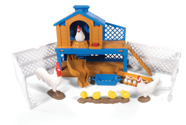 Big Country Toys Chicken Coop Playset: 11 Piece
